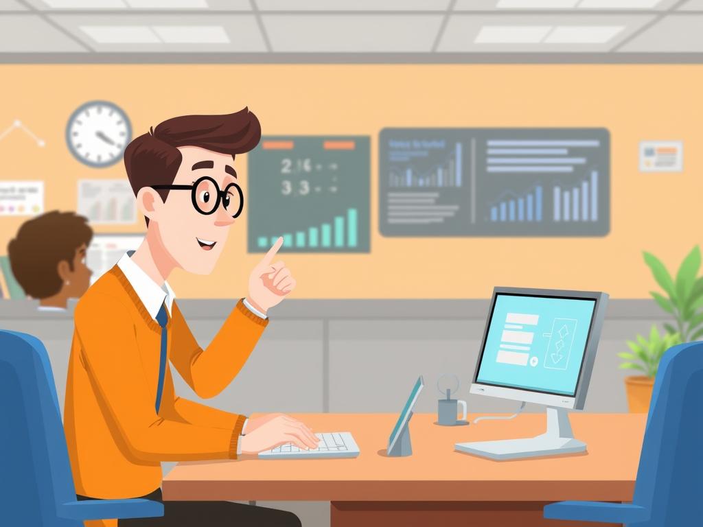 Animacja komputerowa do szkolenia pracowników korporacji z nowych procedur