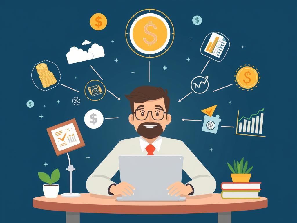 Animacja komputerowa wyjaśniająca złożoną usługę finansową dla klientów korporacyjnych