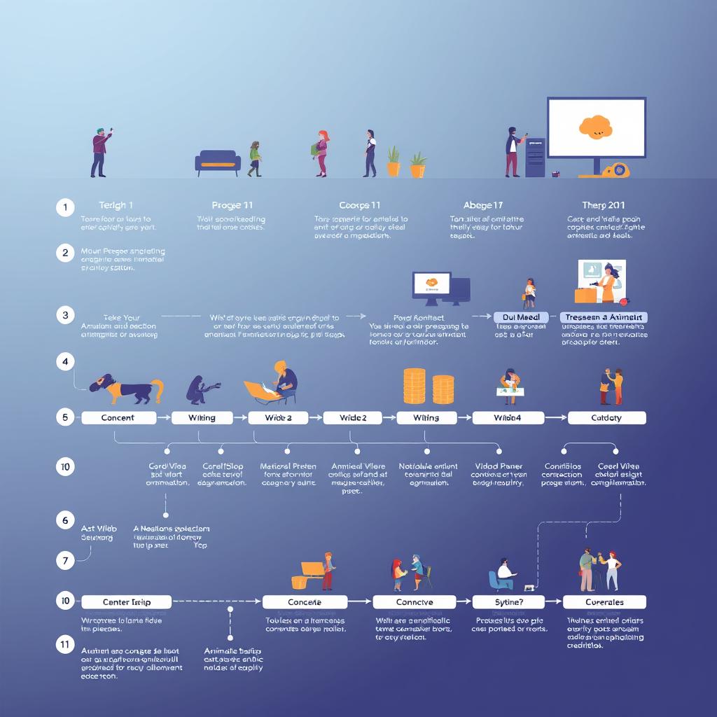 Proces produkcji animacji komputerowych od koncepcji do finalnego produktu